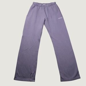 Madhappy Sweatpants Straight Leg Medium Purple Cotton Streetwear Made in USA
